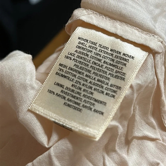 Anthropologie Holding Horses Magnolia Embroidered Lace Dress Size 0 - Picture 8 of 8